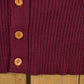 Vintage 1970s Wallachs Wool Knit Cardigan Sweater Men's Large