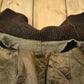 Vintage 1950s Brown Fur Zip Up Jacket