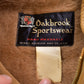 Vintage 1950s Oakbrook Sportswear Full Zip Cotton Jacket