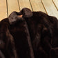 Vintage 1960s Mouton Fur Coat Adult M