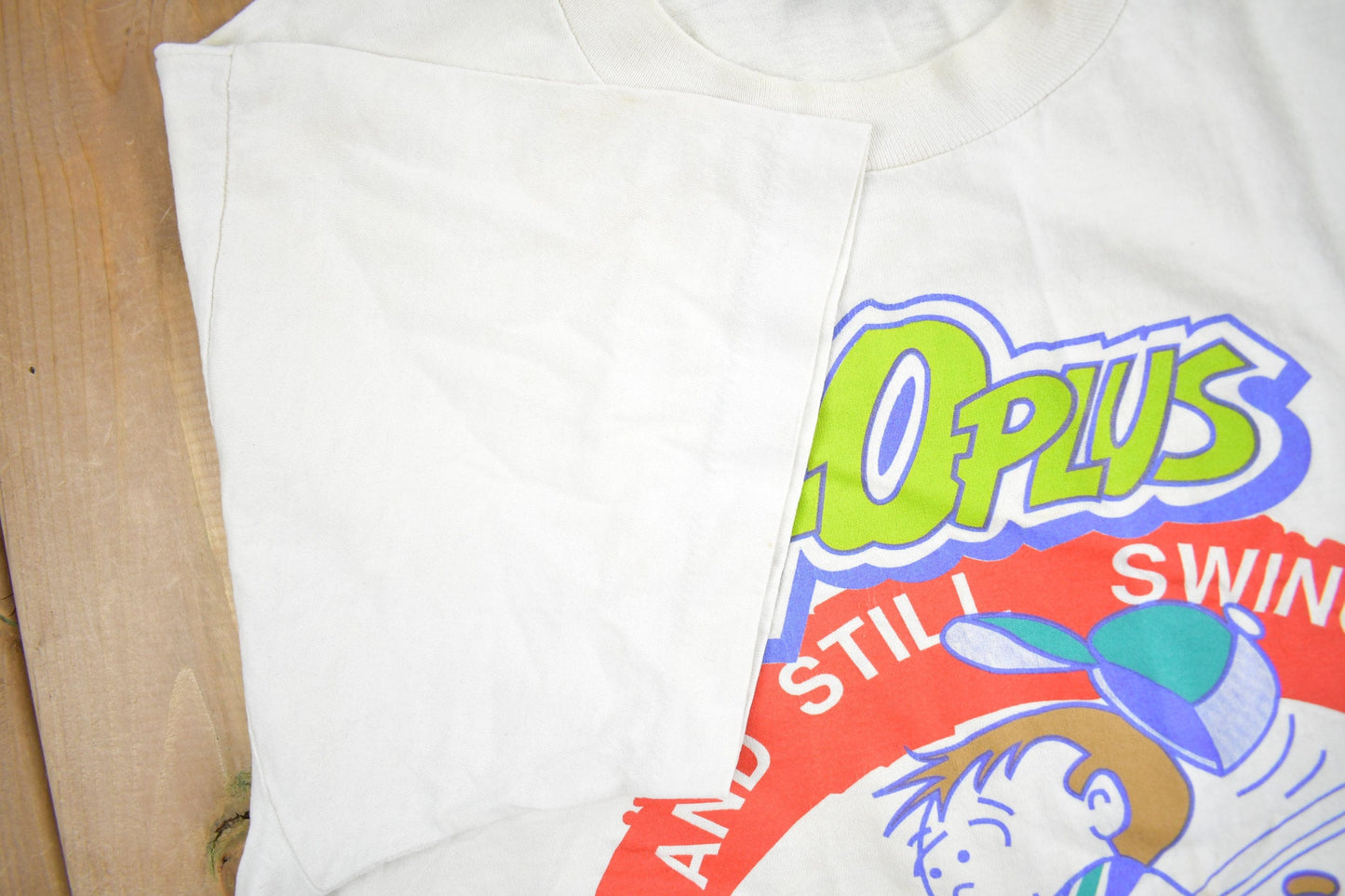 Vintage 1990s Slo Pitch National Championships Graphic T Shirt Men's Large