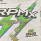 Vintage 1990s RPMX Motocross Racing All Over Print Long Sleeve T-Shirt Men's XL