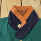 Vintage 1990s Wisconsin Champion Leather Wool Varsity Jacket Men's Small