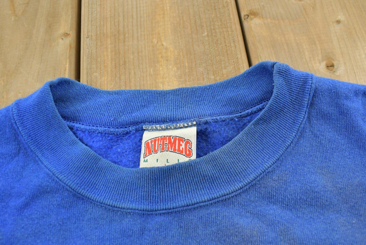 Vintage 1990s New England Patriots Drew Bledsoe #11 Crewneck Sweatshirt Men's XL