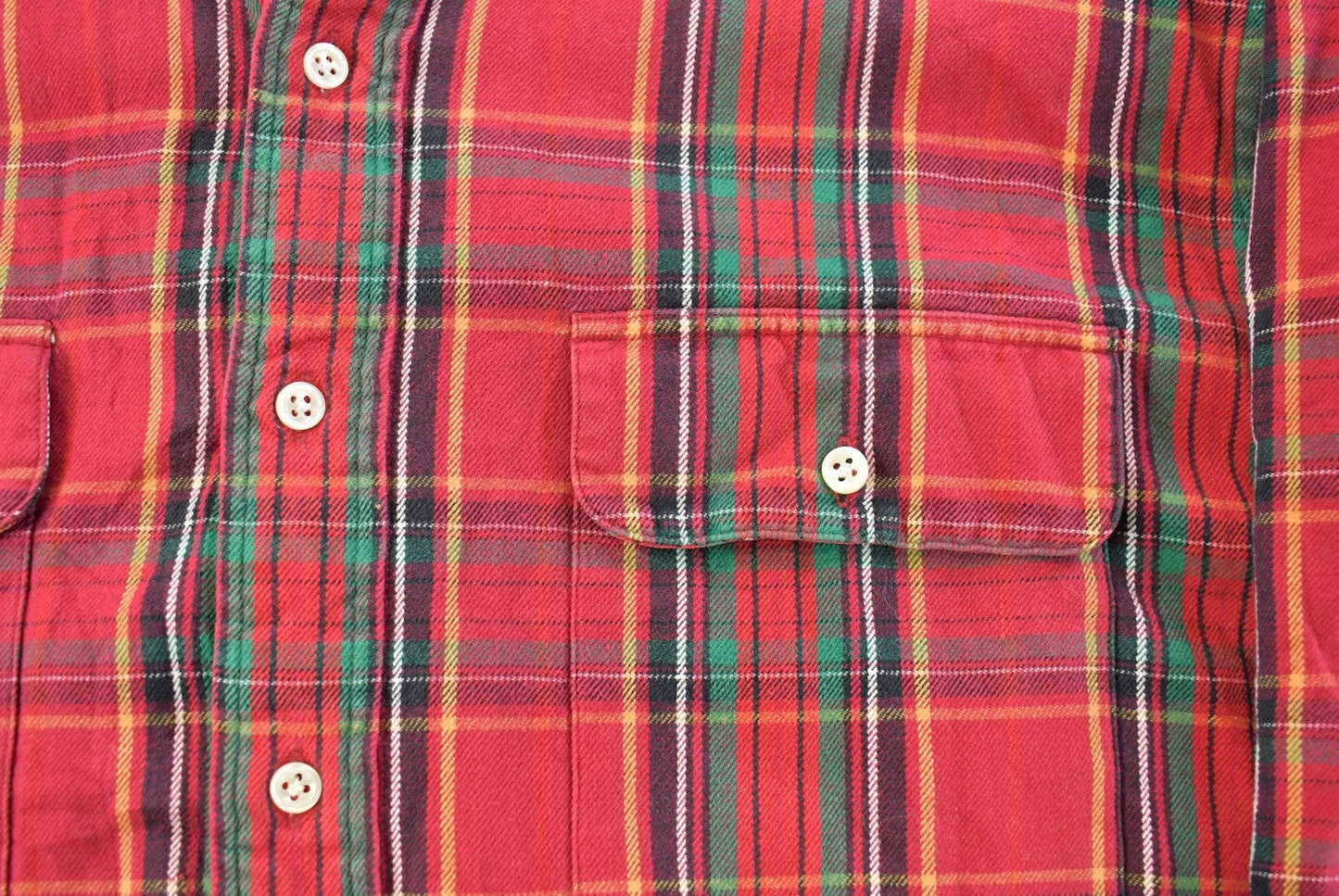 Vintage 1990s Polo Ralph Lauren Plaid Flannel Button Up Shirt Mens XL