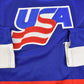 Vintage 1980s Team USA CCM Maska Embroidered Olympic Hockey Jersey Men's XL