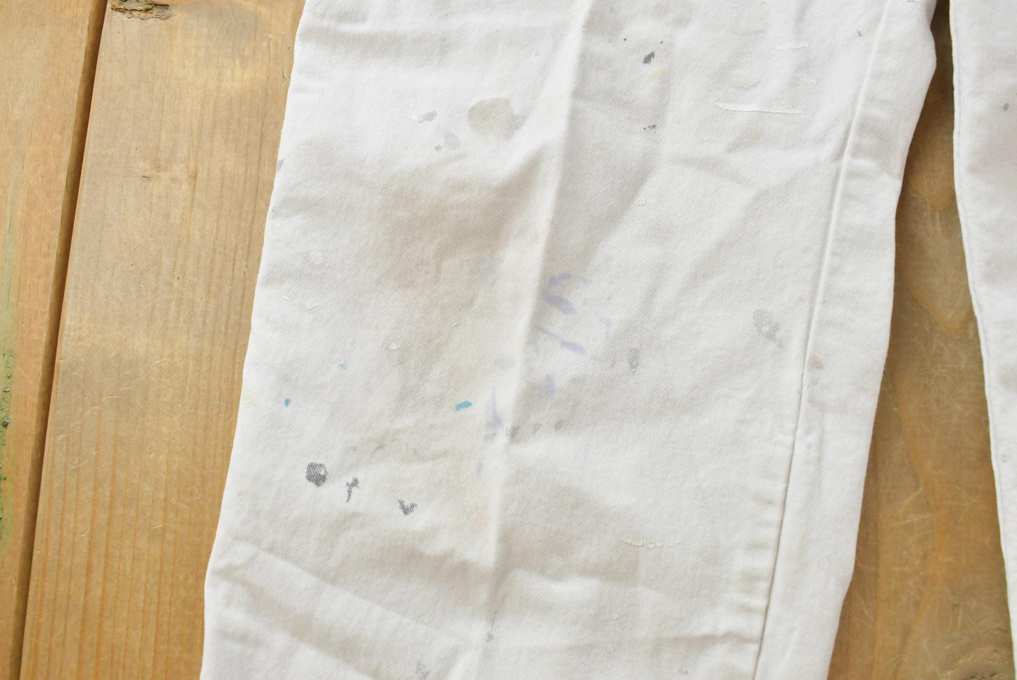 Vintage 1990's Dickies Sherwin Williams White Painters Pants Men's 32 x 29