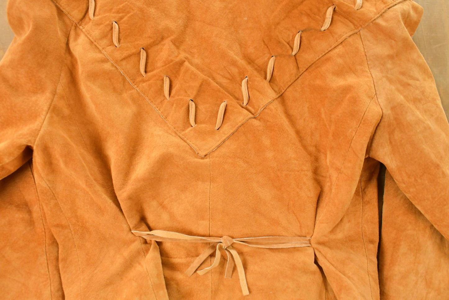 Vintage 1970s Contempo Casuals Leather Blazer Jacket Women's XS