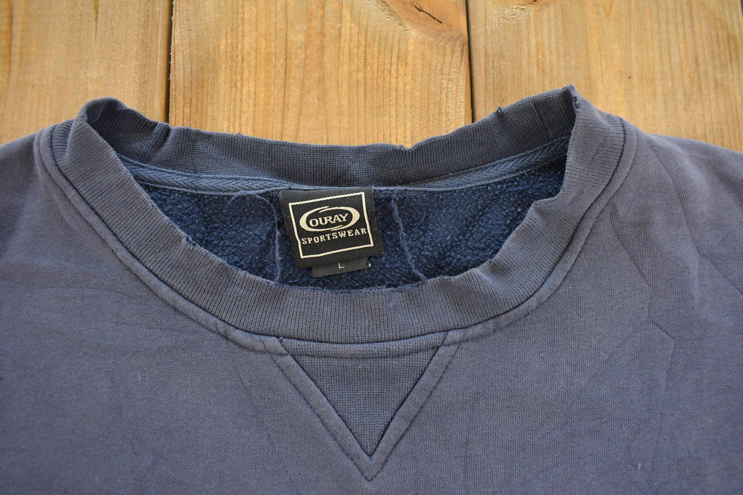 Vintage 1990s Sun Faded University Of California Santa Barbara Collegiate Crewneck Sweatshirt Men's XL