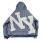 2000s Repe New York All Over Print Hooded Jacket from propervintagecanada