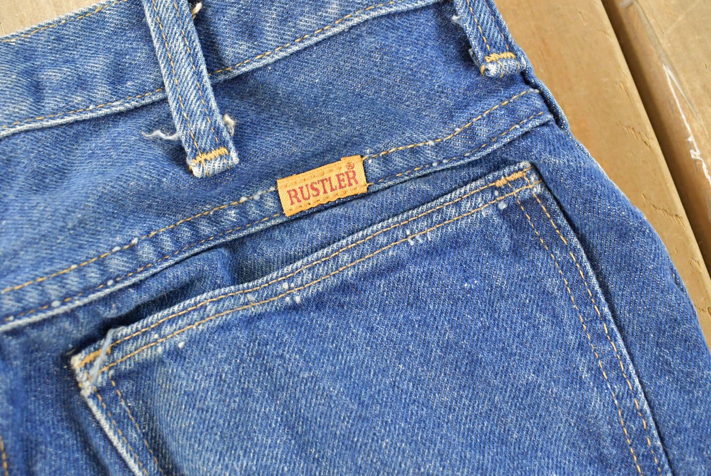 Vintage 1980s Rustler Denim Jeans Men's 27 x 32