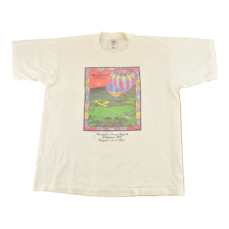 Vintage 1990's The Magic of Alexandria Balloon Festival Single Stitch Graphic Souvenir T-Shirt Men's L