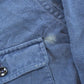 Vintage 1990s L.L. Bean Blue Chamois Cloth Embroidered Duck Button Up Shirt Men's L