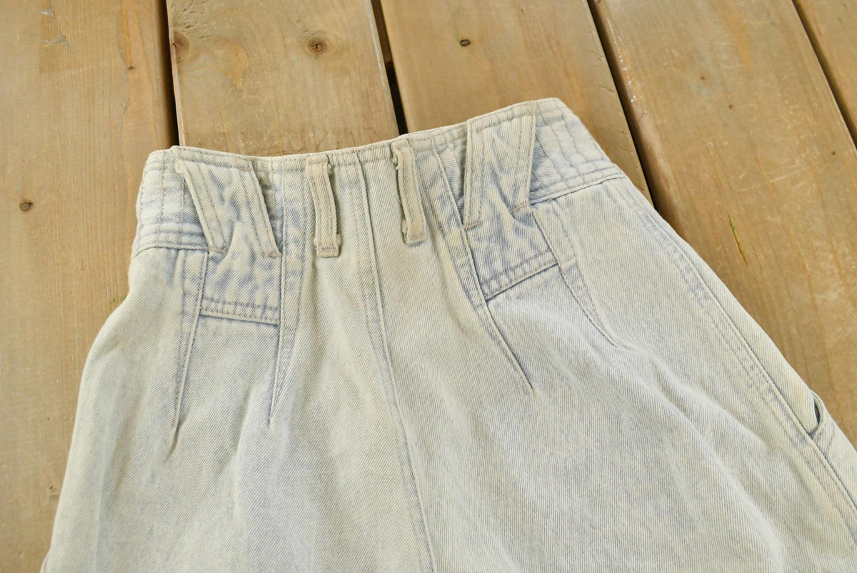 Vintage 1990s Nuovo Womens Acid Wash Denim Jeans Women's Size 23 x 30.5