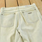 Vintage 1980s Britania Distressed Flare Denim Blue Jeans 30 x 30.5