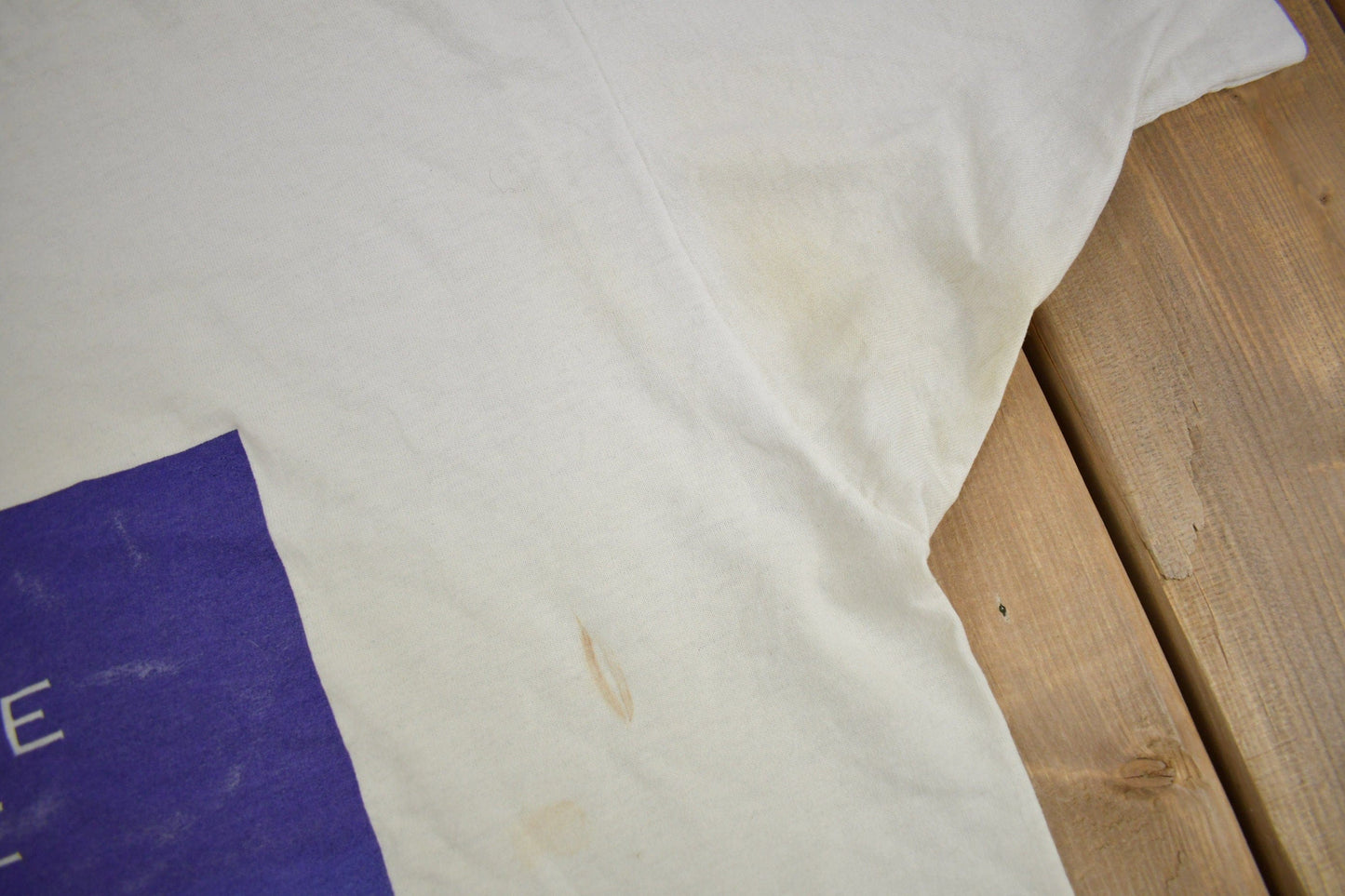 Vintage 1990s La Face Du Monde Évolue Technilab Graphic T Shirt Men's XL