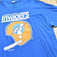 Vintage 1982 Logo 7 USFL Oakland Invaders Football T-Shirt Men M Men's Medium