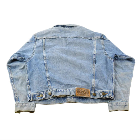 Vintage 1990s Marithe François Girbaud Denim Jacket Men's Small