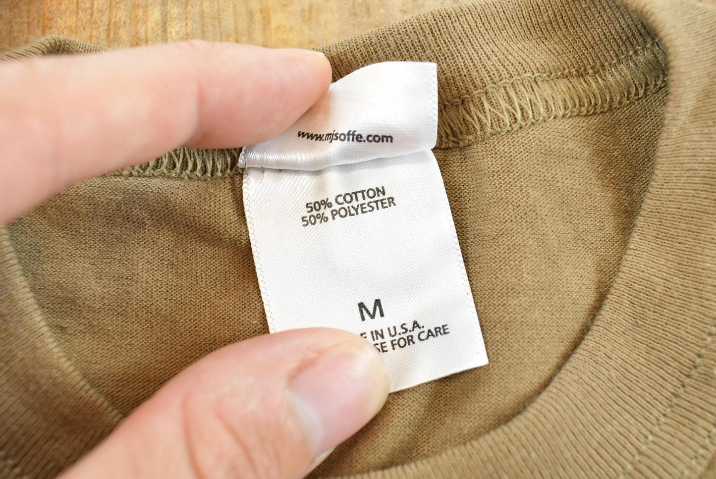 Vintage 1990s Blank Brown T-Shirt Men's M