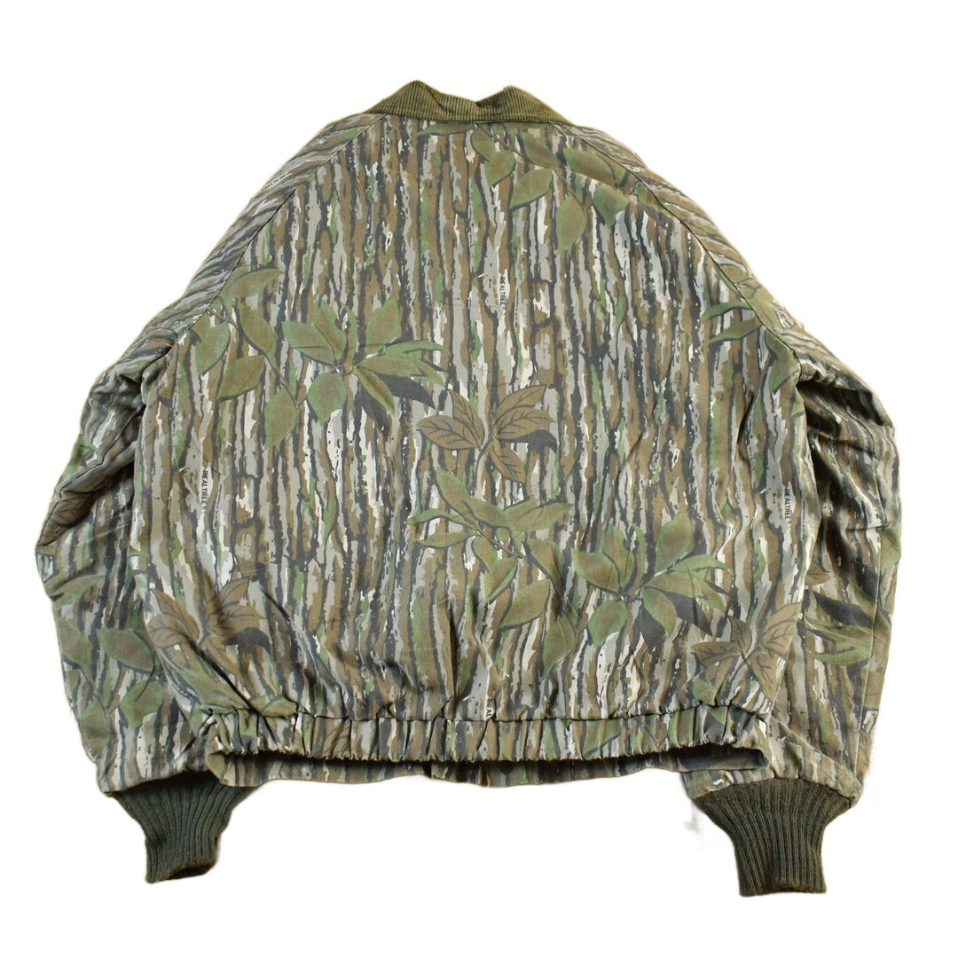 Vintage 90s Realtree Camo Jacket Walls Outdoors Blizzard Pruf Men's L Tall