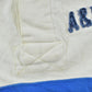 Vintage 1990s Abercrombie & Fitch New York Striped Rugby Long Sleeve Polo Shirt Men's M