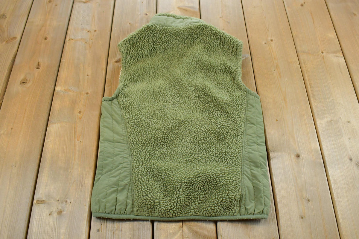 Vintage 2000s Patagonia Deep Pile Fleece Vest Women's S / Y2K Outdoorsman Streetwear Hiking / Patty / Essentials / Layering