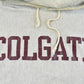 Vintage 1980s Colgate University Champion Reverse Weave Hoodie Men's Large / 80s College Sweatshirt / Made In USA
