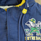 Vintage 1990s Apex One University of Notre Dame Fighting Irish Collegiate Puffer Jacket Men's 3XL
