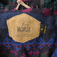 Vintage 1990s Woolrich Aztec Pattern Wool Jacket Women's M
