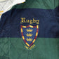 Vintage 2000s Ralph Lauren Rugby Embroidered Equestrian Long Sleeve Polo Shirt Men's Medium