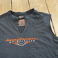 Vintage 2000s Embroidered Harley-Davidson Biker Tank Top Mens Men's Medium