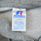 Vintage 1990s Russell Full Zip Blank Grey Hoodie Sweatshirt Men's L