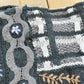 Vintage 1990s Petite Sophisticate 3D Textured Knit Sweater Women's L
