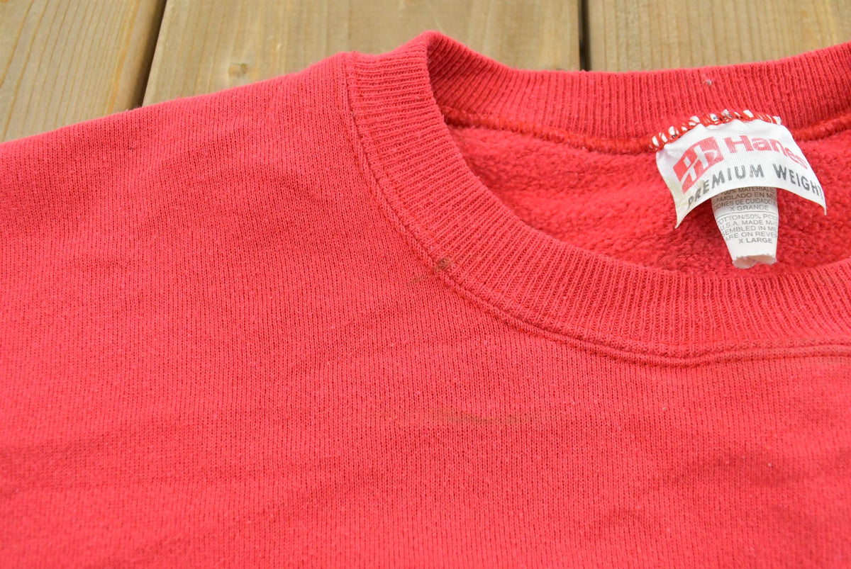 Vintage 2000s Ohio State University Buckeyes Embroidered Collegiate Crewneck Sweatshirt Men's L