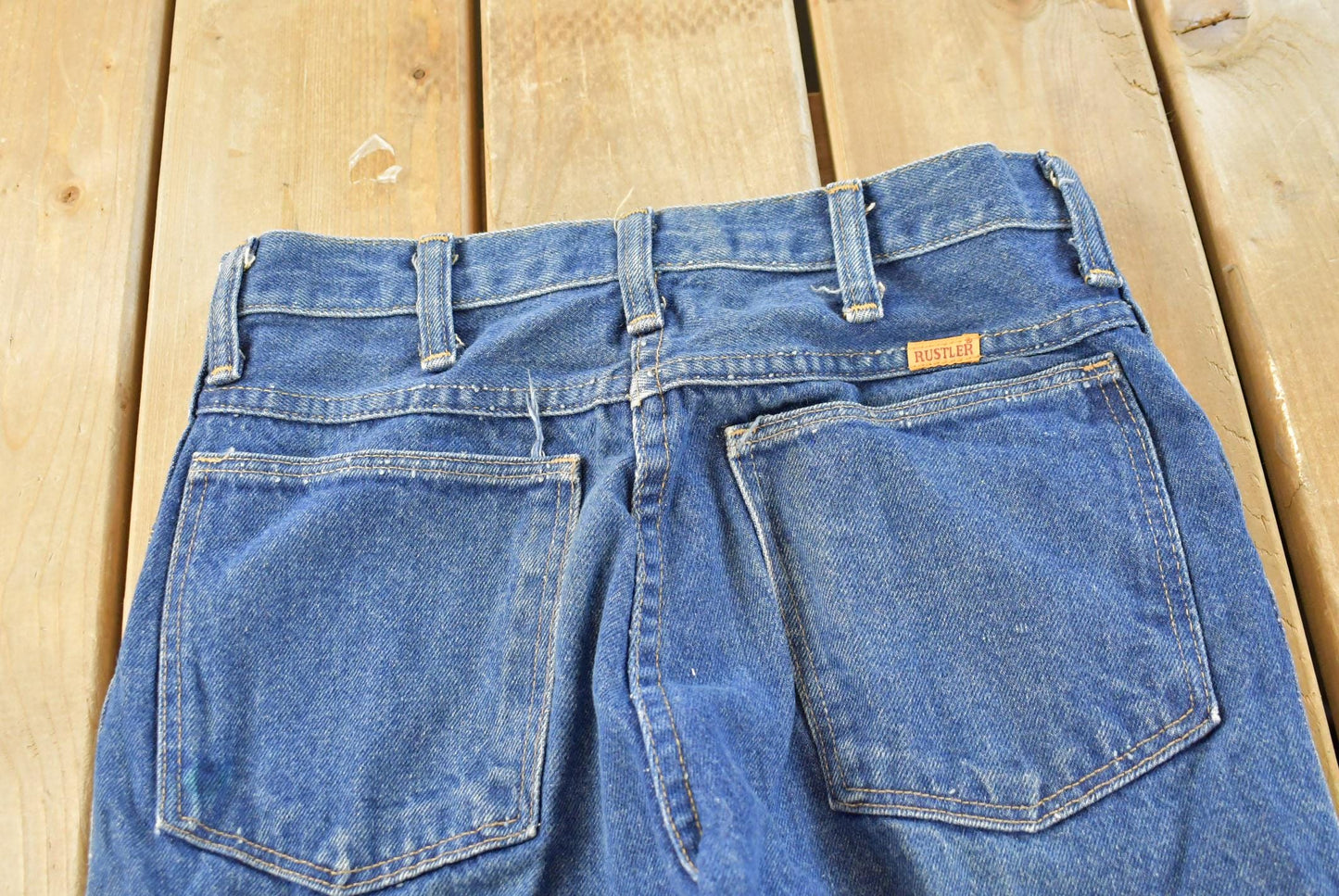 Vintage 1980s Rustler Denim Jeans Men's 27 x 32