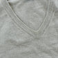 Vintage 1990s Giorgiolini V-Neck Merino Wool Knit Sweater Men's S