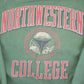 Vintage 1990s Northwestern College Crewneck Sweatshirt Men's XL