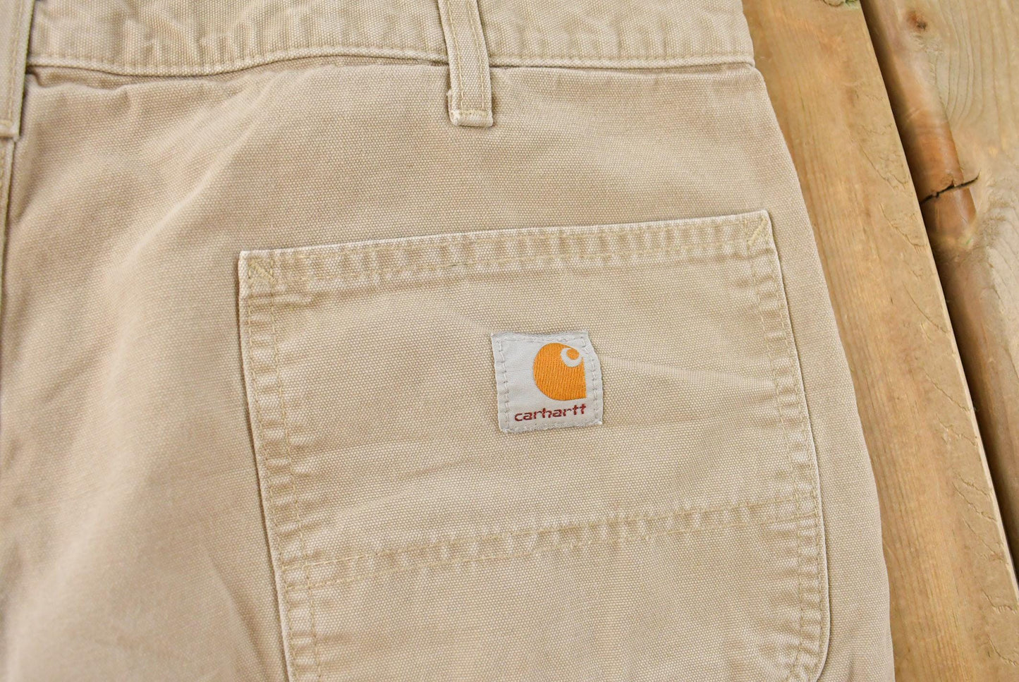 Vintage 2000s Carhartt Distressed Canvas Shorts Men's 36