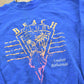 Vintage 1980s Andros Bahamas Beach Club Raglan Souvenir Crewneck Sweatshirt Men's S