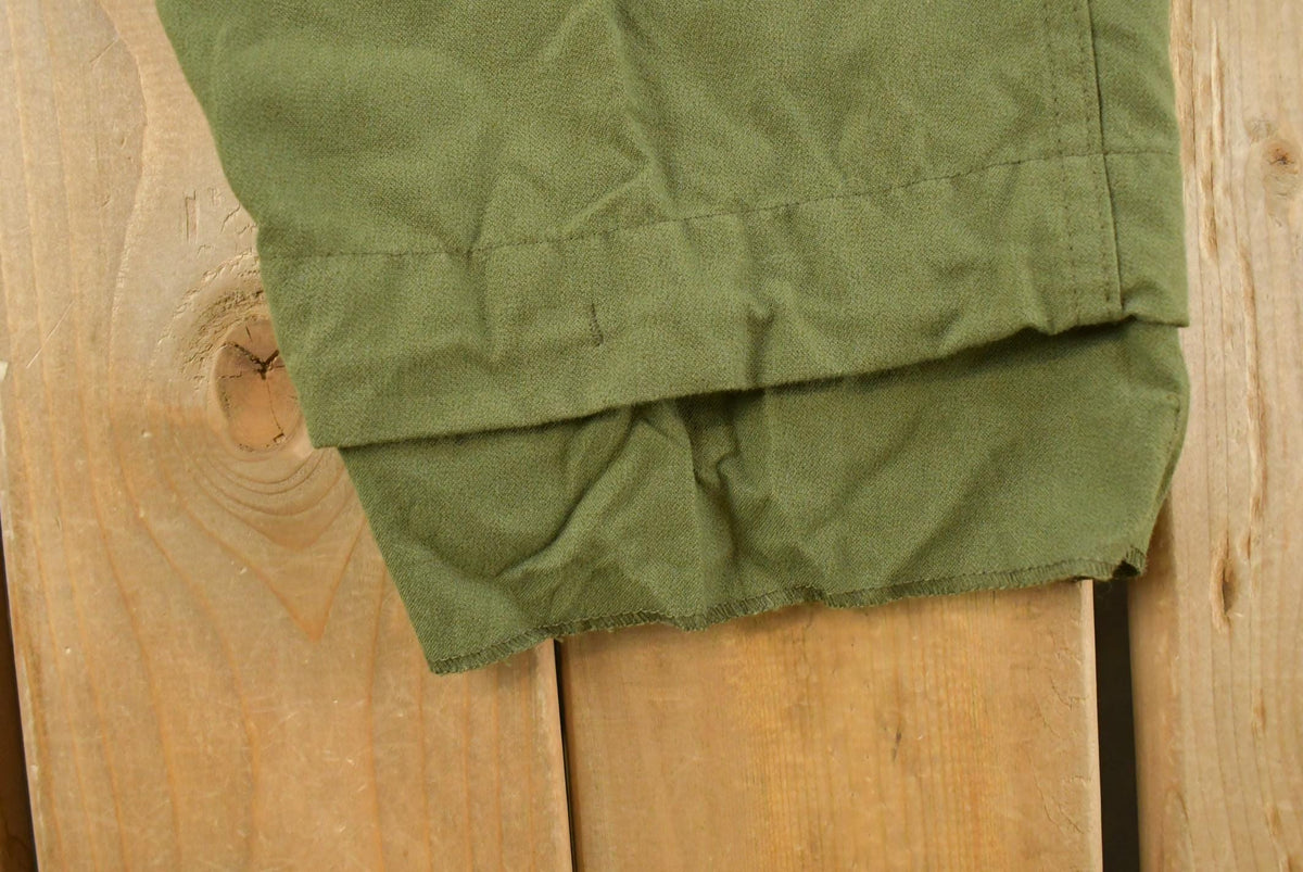 Vintage 1990s Military Green Cargo Pants Men's 32 x 26.5