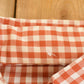 Vintage 1970s Western Floral Plaid Button Up Shirt Women's M