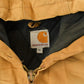 Vintage 1990s Carhartt Distressed Canvas Hooded Jacket Men's XL