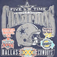 Vintage 1995 Dallas Cowboys Super Bowl Champions Crewneck Sweatshirt Men's XL