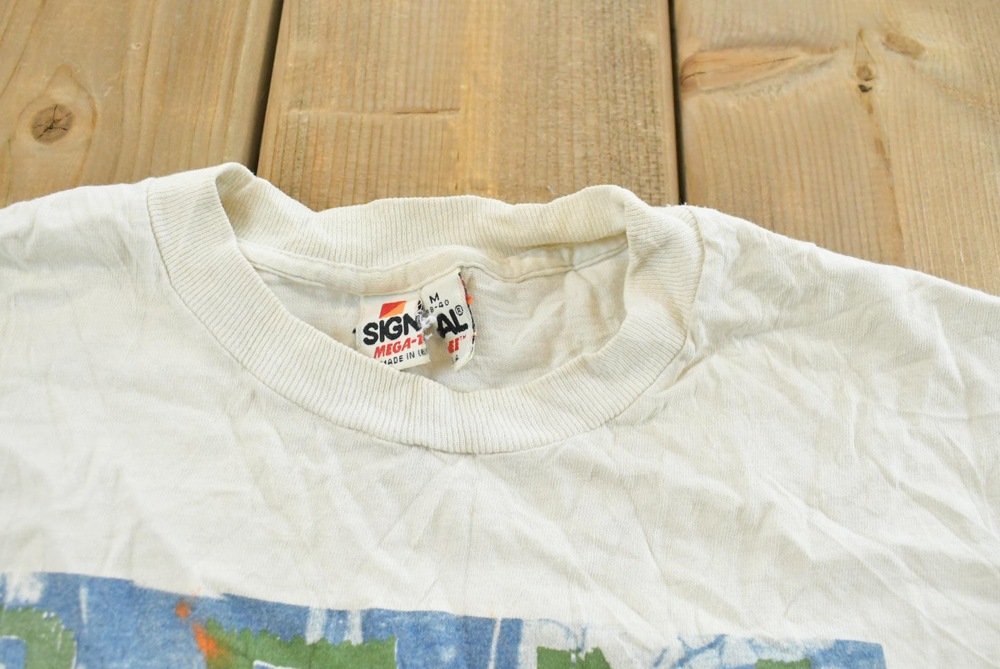Vintage 1980s R.E.M. 87-88 World Tour Band T-Shirt Mens M