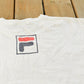 Vintage 1990s Fila Logo Graphic T-Shirt Men's L