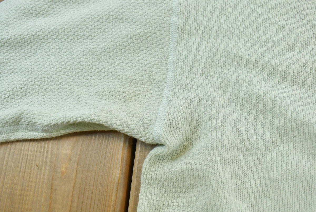 Vintage 2000s Lady Morgan Arctex Mint Green Thermal Long Sleeve T-Shirt Women's XL