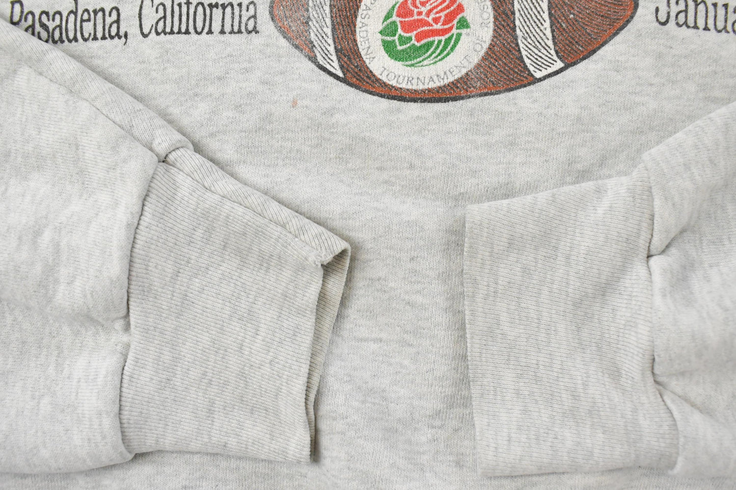 Vintage 1990s Wisconsin Badgers College Football Crewneck Sweatshirt Men's 2XL