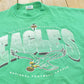 Vintage 1990s Philadelphia Eagles Kelly Green Hanes Crewneck Sweatshirt Men's L
