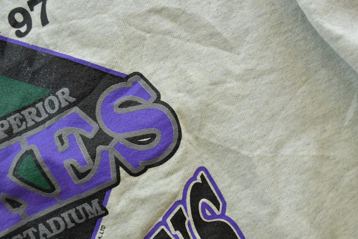 Vintage 1997 Northern League Dukes Champions Crewneck Men's L
