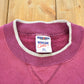 Vintage 1990s Jerzees Activewear Blank Maroon Crewneck Sweatshirt Men's XL